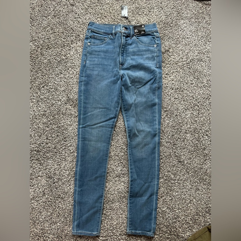 NWT Express skinny high rise jeans